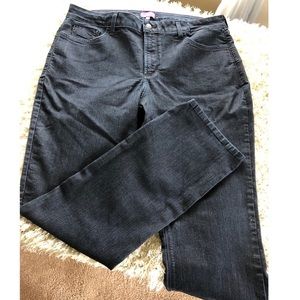 NYDJ Jeans - NYDJ Marilyn Straight Leg Dark Rinse Jeans 16W NYDJ Jeans - NYDJ Marilyn Straight Leg Dark Rinse Jeans 16W
